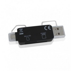 ADAPT.APPROX MICRO SD/SD DE USB A OTG APPC33