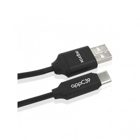 CABLE APPROX USB2.0 A  USB TIPO C APPC39 1M
