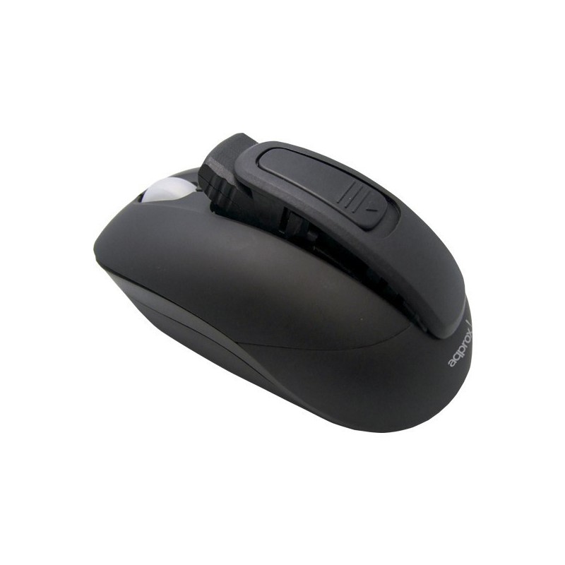 RATON APPROX OPTICAL WLESS 2,4GHZ R/H BLACK*