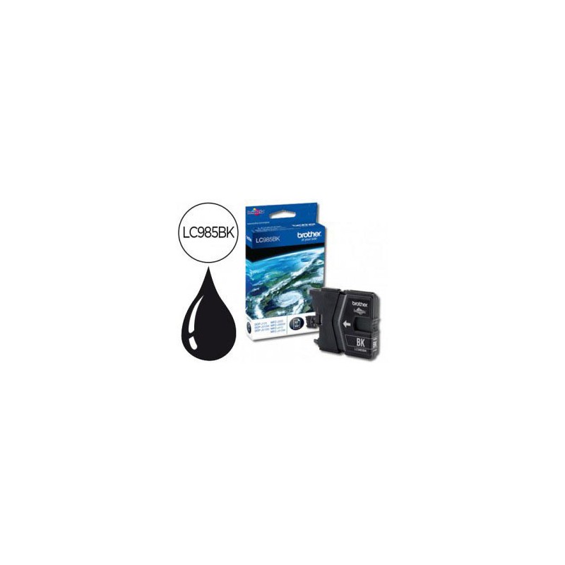 INK JET BROTHER ORIG LC985BK  DCPJ125/315W