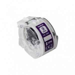 CINTA BROTHER ORIG.CZ1001 COLOR ADHESIVAS 9MM X 5M
