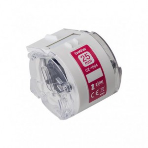 CINTA BROTHER ORIG.CZ1004 COLOR ADHESIVAS 25MM X 5M