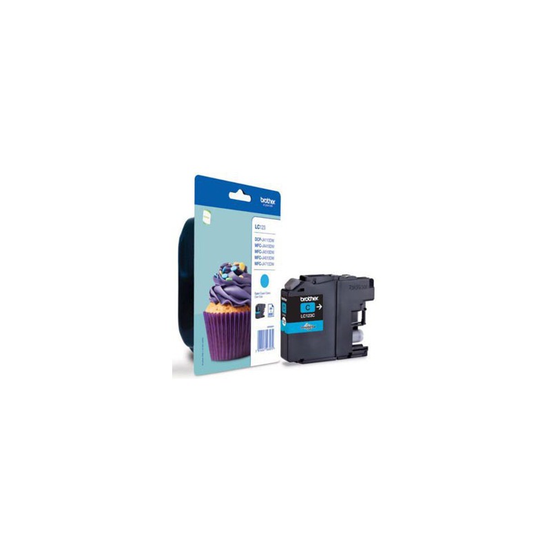 INK JET BROTHER ORIG LC123CBP MFCJ4410DW