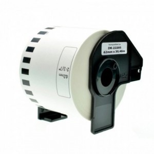 ETIQUETA BROTHER COMPATIBLE BR-DK22205 (62MMX30MTS)