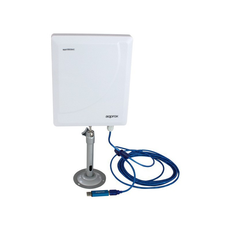 ANTENA APPROX EXTERIOR USB AC DUAL BAND 26 DBI APPUSB26AC