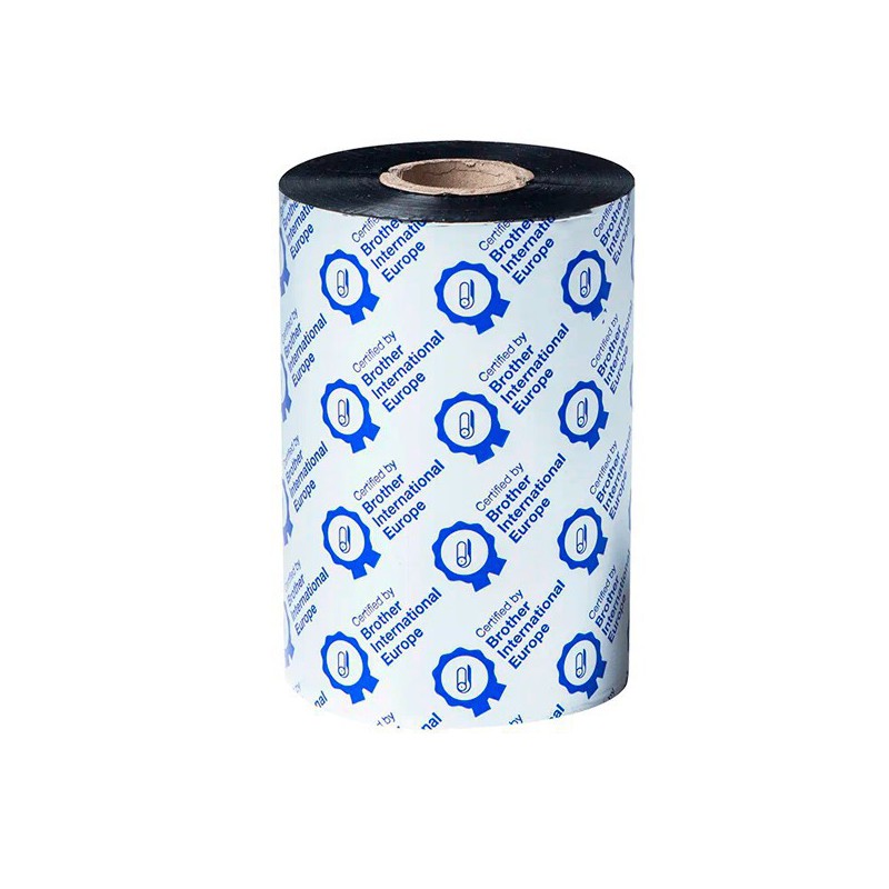 8 ROLLOS RIBBON CERA BROTHER ESTANDAR 110X450MM