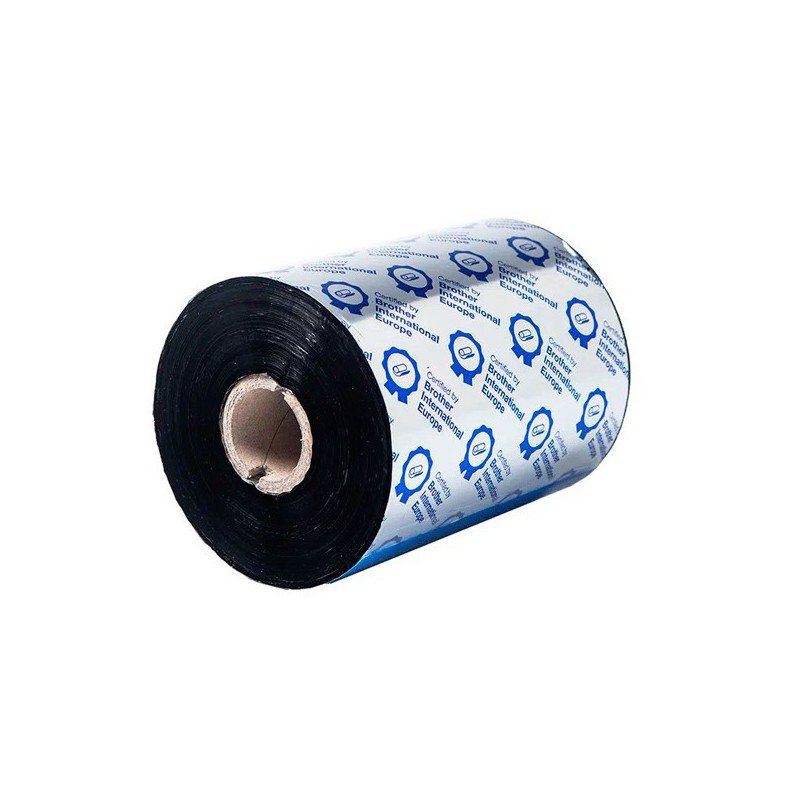 ROLLOS RIBBON DE RESINA BROTHER PREMIUM 110X600MM 6 ROLLOS