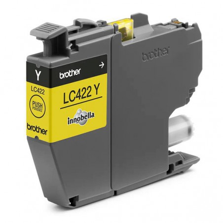 INK JET BROTHER ORIG LC422Y HASTA 550 PAG. YELLOW