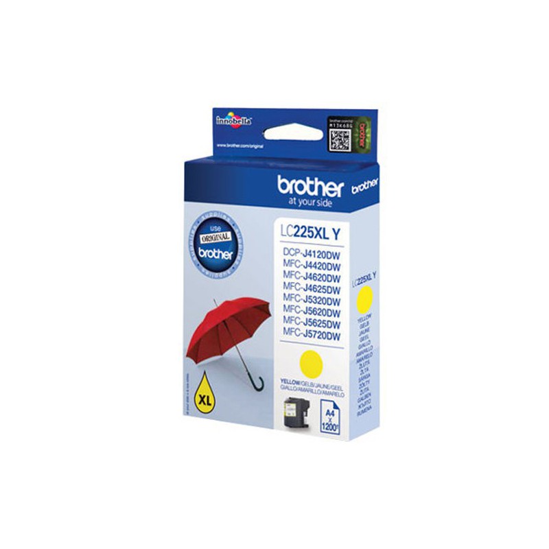 INK JET BROTHER ORIG LC225XLYBP MFCJ4420DW/4620DW