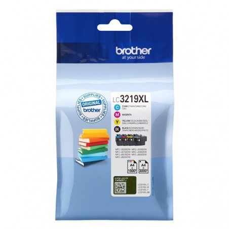 PACK INK JET BROTHER ORIG LC3219XLVAL MFCJ5X30DW/MFCJ6X30DW