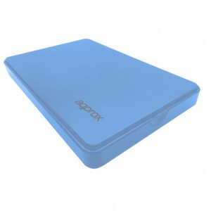 CAJA EXT.APPROX HDD SATA2.5" AZUL APPHDD200LB 