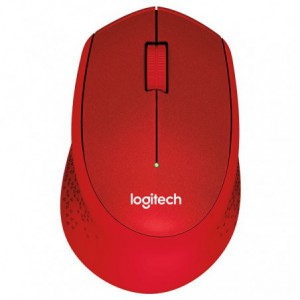 RATON LOGITECH WIRELESS M330 SILENT RED