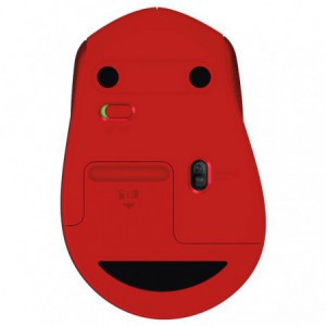 RATON LOGITECH WIRELESS M330 SILENT RED