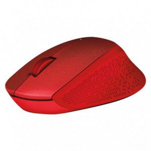 RATON LOGITECH WIRELESS M330 SILENT RED