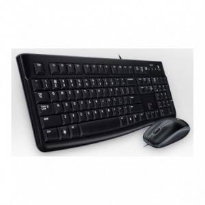 TECLADO + RATON LOGITECH MK120 CON CABLE