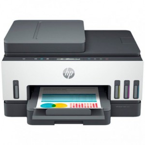 MULTIFUNCION HP SMART TANK 7305 WIFI DÚPLEX BLANCA