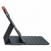 FUNDA LOGITECH TECLADO IPAD 7/8/9 GEN GRIS 