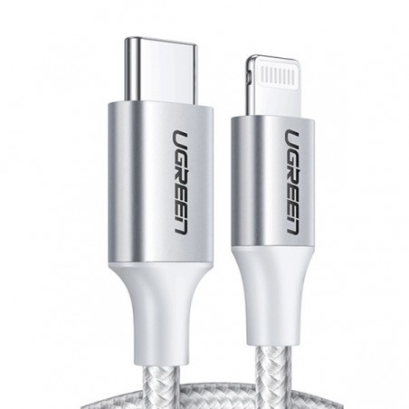 CABLE USB TIPO C A LIGHTNING 3A - 2M OC - UGREEN