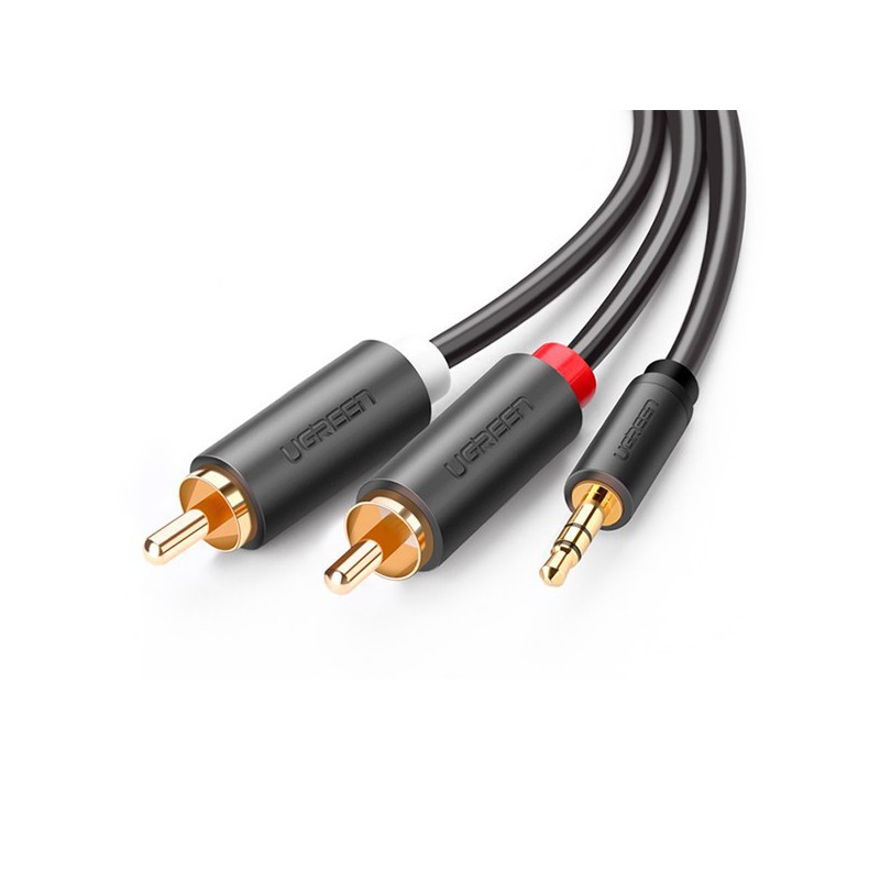 CABLE JACK M 3.5MM A 2 RCA M - 2M - UGREEN