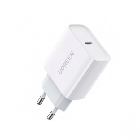 CARGADOR DE PARED 20W ENTRADA USB C QC4.0-UGREEN