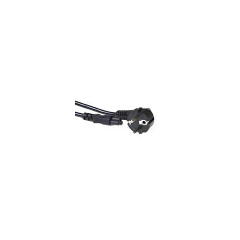 CABLE ALIMENTACION TREBOL PARA PORTATILES 2 MTR.