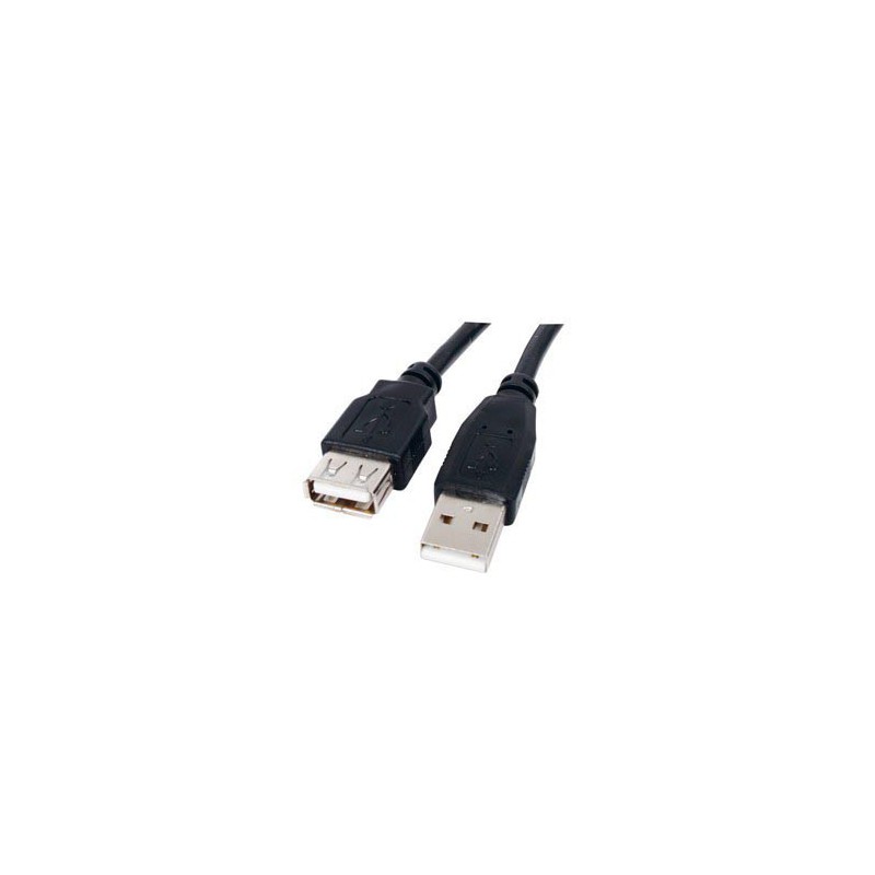 CABLE USB 2 METROS ALARGADOR A-A M/H, 2.0 