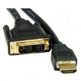 CABLE HDMI-A A DVI-D AK639-3  3 MTRS 