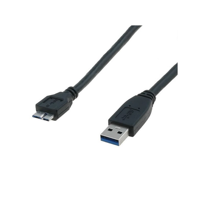 CABLE USB 3.0 A-MACHO MICRO B-MACHO 2MT 