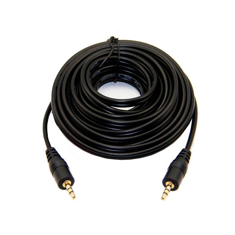 CABLE MULTIMEDIA MINI JACK AUDIO STEREO M/M 20M