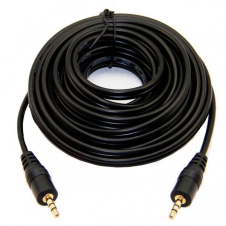 CABLE MULTIMEDIA MINI JACK AUDIO STEREO M/M 20M