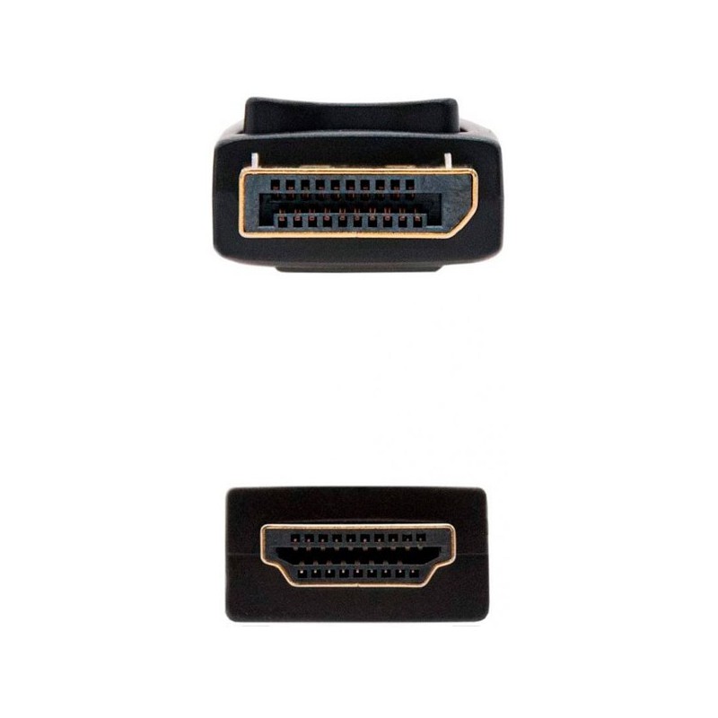 CABLE NANOCABLE DISPLAYPORT MACHO - HDMI MACHO 5M NEGRO