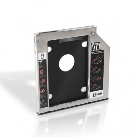 ADAPTADOR BAHIA DE PORTATIL 9MM INSTALACION SSD/HD