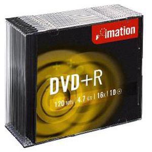 DVD+R IMATION SLIM CAJA DE 10 