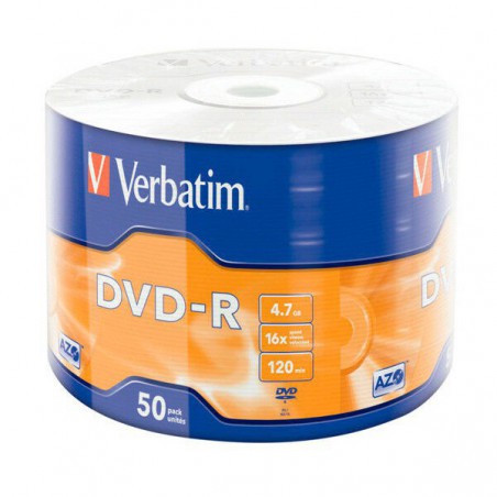 DVD-R VERBATIM ADVANCED AZO 16X 4.7GB 50UNID