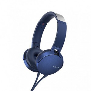 AURICULAR SONY EXTRA BASS AZUL/MICROF./MANDO CONTROL