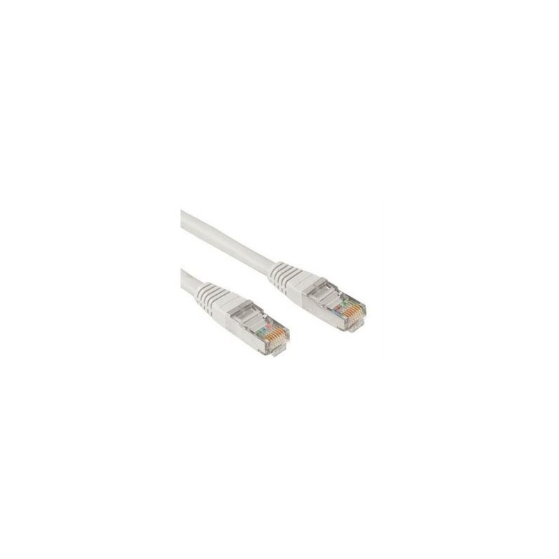 LATIGUILLO UTP/RJ45 CAT.6 FLEXIBLE CCA 0.5 METRS. GRI