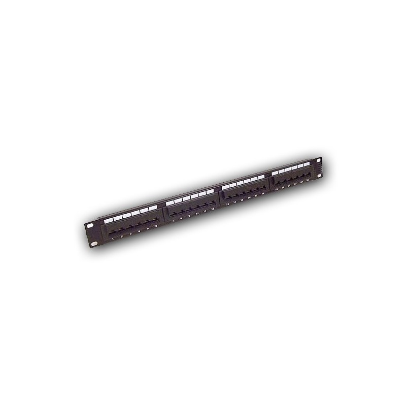 PATCH PANEL 24 PUERTOS UTP CAT.5E (242240-C5E)