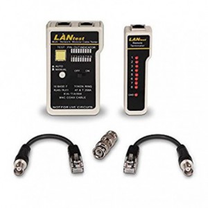 CAJA CHEQUEADORA PARA RJ11/ RJ12/ RJ45/ COAXIAL