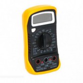 MULTIMETRO DIGITAL MULTIFUNCION CON LCD Y TERMOMETRO