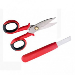 TIJERA CORTE CABLE ELECTR.MAX.3MM+CUCHILLO MAX2.5MM