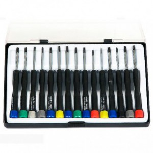 KIT HERRAMIENTAS CON 15 LLAVES PRECISION