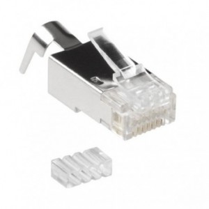 CONECTOR RJ45 M CAT.6A SSTP+GUIADOR+AWG23