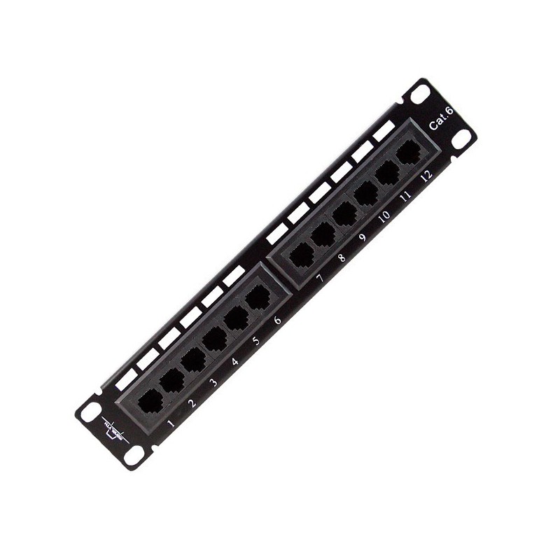 PATCH PANEL MONOLYTH 19" PARA 24 PUERTOS UTP CAT.6 (M)