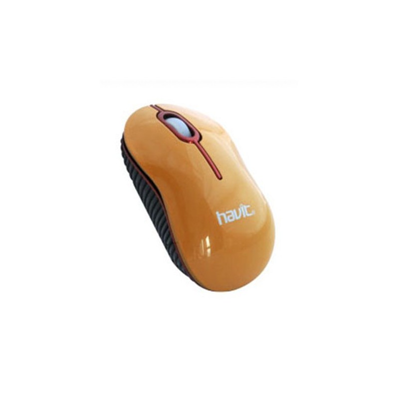 RATON HAVIT HV-M232 NARANJA/NEGRO USB