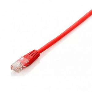 LATIGUILLO U/UTP CATEGORIA 6  0.5M ROJO