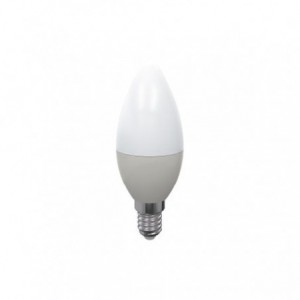 BOMBILLA VELA LED - E14 - C37 - 4W - 3000K - 300 LM