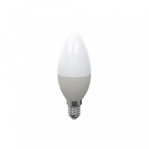 BOMBILLA VELA LED - E14 - C37 - 4W - 4000K - 300 LM