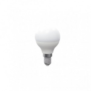 BOMBILLA ESFERICA LED - E14 - P45 - 7W - 3000K - 560 LM