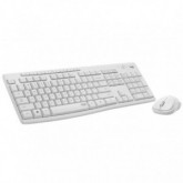 TECLADO+RATON LOGITECH WIRELESS MK295 BLANCO 