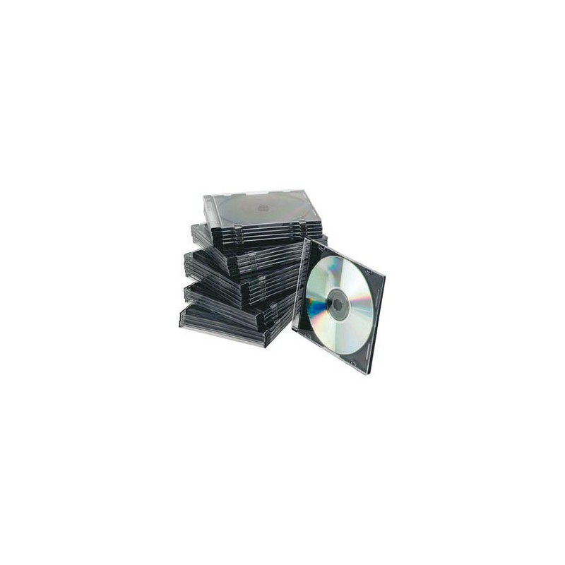 ARCHIVADOR PARA 1 CD'S SLIM BANDEJA NEGRA*